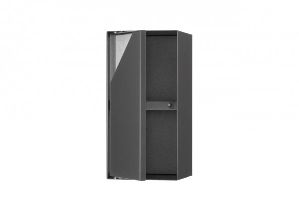 ESS Wandnische mit einlegeboden Schwarz 150x300x140