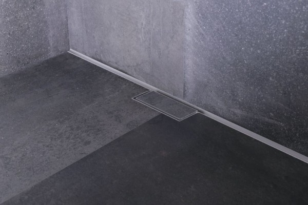 ESS Duschrinne Waterstop Wall tile grate 700, sperwasserhohe 50