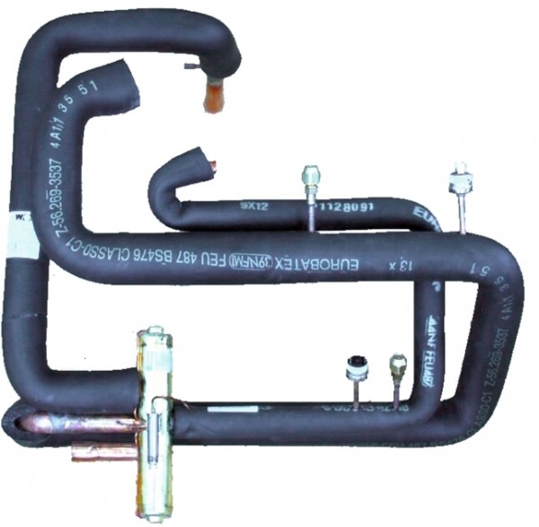 Wolf Verrohrung m 4 Wege Umschalt Ventil f BWL 1 14