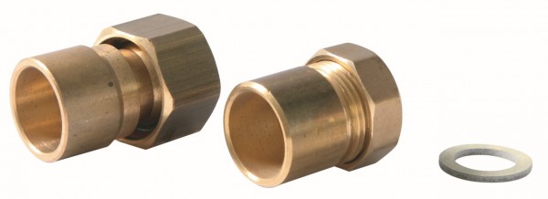 SYR Lötverschraubungssatz für SYRobloc Sicherheitsgruppe 24+25 DN15