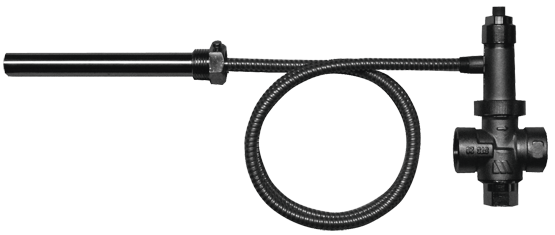 Thermische Ablaufsicherung R3/4 Fuehler 145x16 R1/2 10bar 1,8m3/h