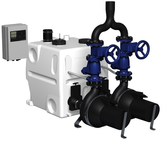 Grundfos Hebeanlage MULTILIFT MDV SL MDV.80.80.60.2 SL, 380 415V, 6 kW