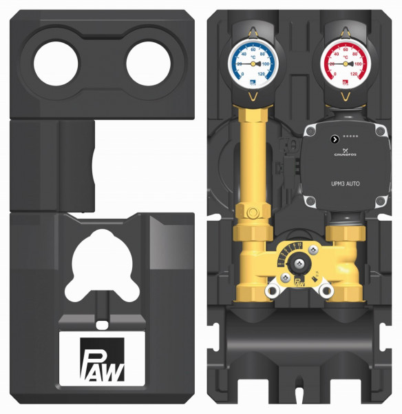 PAW HeatBloC K32 DN 20 3 Wege H-Mischer GF UPM3 Auto L 15-70