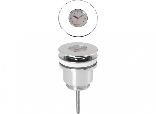 AS Design-Ablaufventil 1 1/4" Messing vc mit Klick O Clock Excenterstopfen