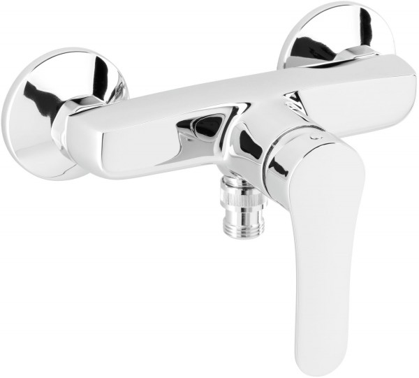 Herzbach Brausebatterie Gent Brauseanschluss 1/2" chr