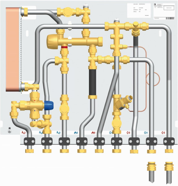 PAW HomeBloC Basic WRF WT 24 CU Lot, gem /ugem PM Regl 12 l/min TWW-Mischventil