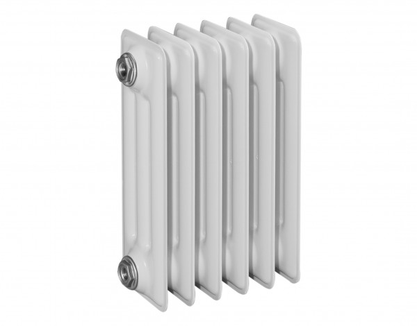 HG-TEC DIN-Stahlradiator grundiert 21 Glieder BH 450 NA 350 BL 1050 BT 160