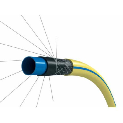 ewuaqua iWater Super Garden 3/4", 50m PVC-Wasser- und Gartenschlauch