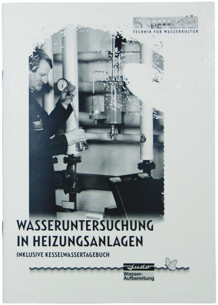 JUDO Kesselwassertagebuch zur Erfassung der gemessenen Werte
