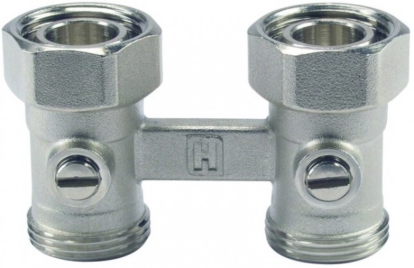 Honeywell Verschraubung Verafix VKE voreinstellbar Messing Eck, AG, 3/4"