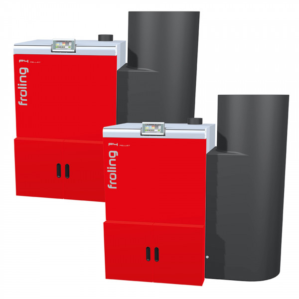 Fröling 2 x P4 Pellet 105 inkl. AGR