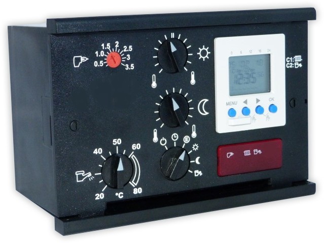 OERTLI OE-TRONIC H2B Ersatzsteuerung Heizungsregler Mit Fühler Und