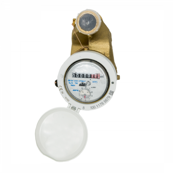 DELTAMESS Mehrstrahl-Hauswasserzähler Trockenläufer, Fallrohr