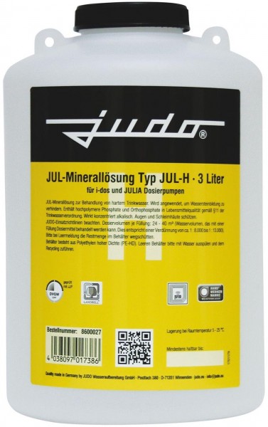 Judo Minerallösung JUL H 60 l