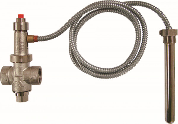 Fröling Therm. Ablaufsicherung 3/4" Tauchrohr 142mm - 1/2" STS20