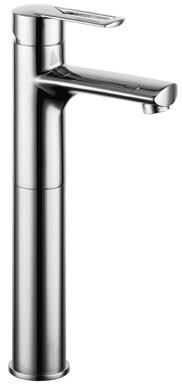 Herzbach Waschtisch Einlochbatterie Cool erh Sockel ND ohne Ablgrt chr