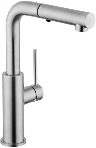 Herzbach Spültisch Elb DESIGN iX Ala schw 135Grad ES gebü