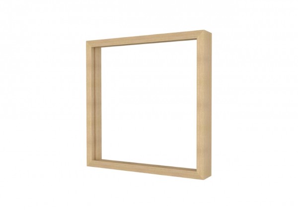 ESS Wandnische W-BOX Flange Rahmen: Oak - Natürlich, 300x300