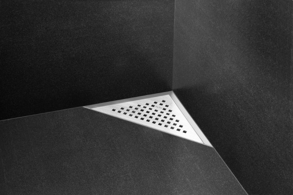 ESS Bodenabläufe Aqua Delta edelstahl gebürstet abdeckung, MSI6