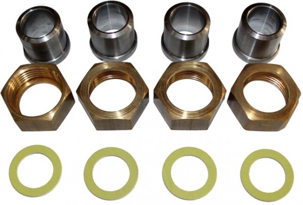 Wolf Schweißanschluss Set St 52 3 2 1/2" SL140 bis 1020kW