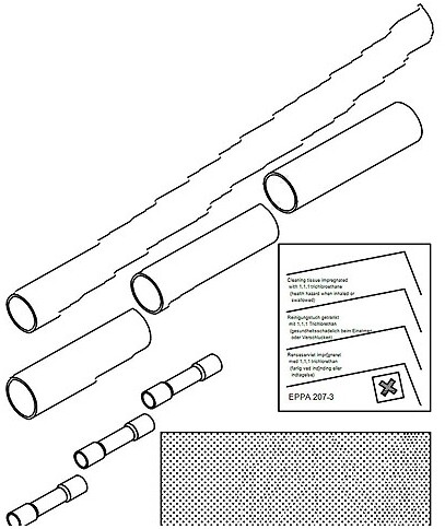 Grundfos Schrumpfmuffe KM für Unterwasserkabel für 3x4/6mm2