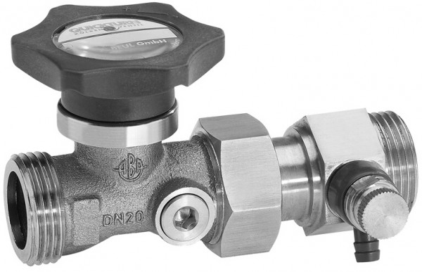 ABA Kolbenventil QUICKTURN ES, AG u Rückflussv. DN 50 2 3/8"