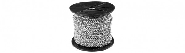 Stedo Kugelkette 4,5 mm MS verchromt 25 M Rolle