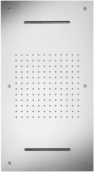 Herzbach Regenbrause LIVING SPA Farbtherapie z Deckeneinb ES gebü