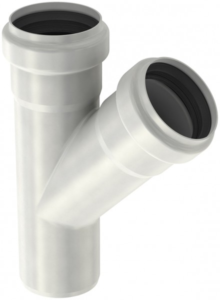 ACO Einfachabzweig PIPE ES 1.4404, 45Grad DN 125