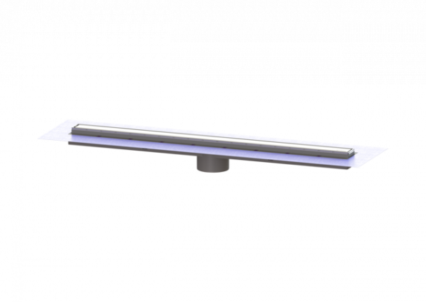 KESSEL Aufsatzstück Linearis Comfort L: 1150 mm, System 125, WaD, K 3