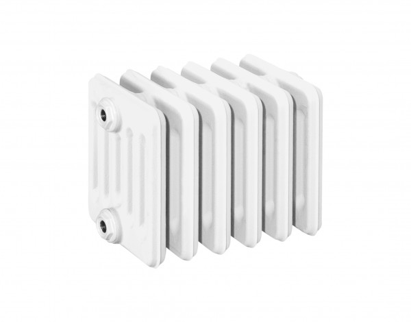 HG-TEC DIN-Gussradiator Berlin RAL 9010 20 Glieder BH 280 NA 200 BL 1200 BT 250