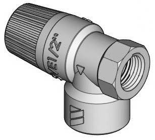LK Armatur LK 925 Sicherheitsventil 1/2 x 3/4 3,0 MPa / 50kW