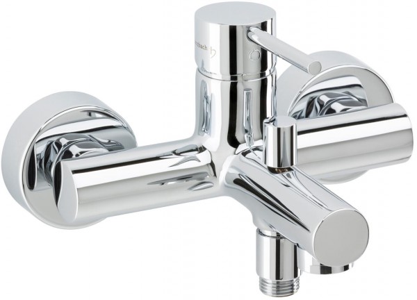 Herzbach W und Brausebatterie Design New Brauseanschluss 1/2" chr