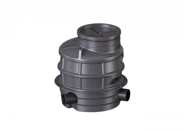 KESSEL Rückstauschacht LW 1000 Zulauf DN 150, Auslauf DN 200, 1180 mm