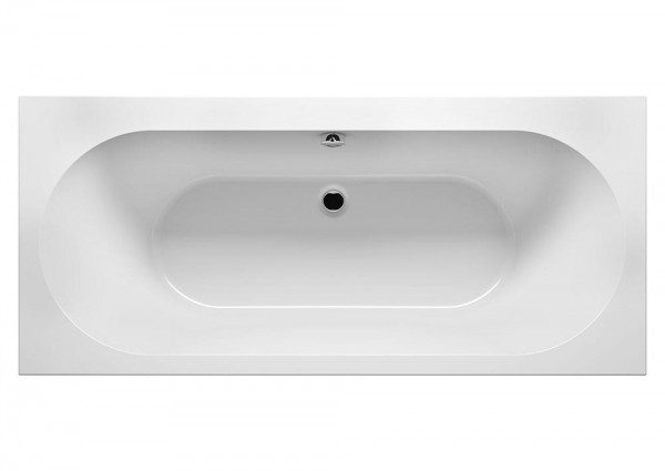 RIHO Rechteckwanne Carolina 180x80cm, 210 l weiß