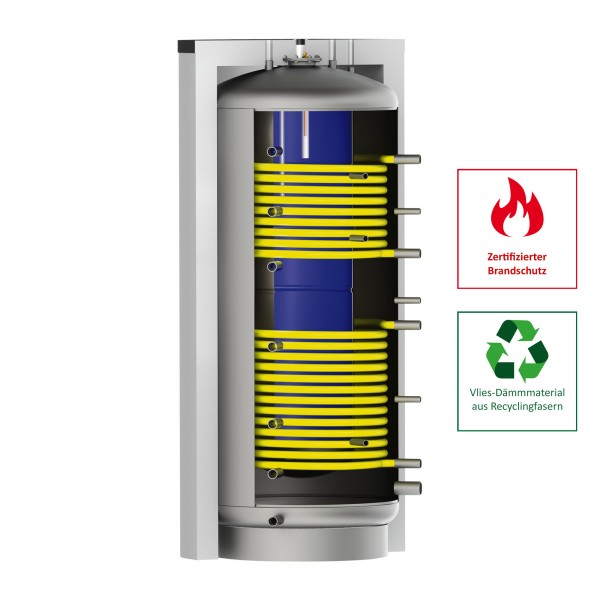 Solarbayer Kombispeicher Kombi-ÖKO-700, Tank-in-Tank-System