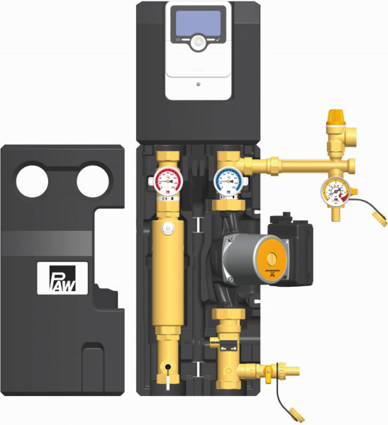 PAW SolarBloC maxi Premium 2-Strang FlowRot Regler SC3.5 GF Solar PML 25-145