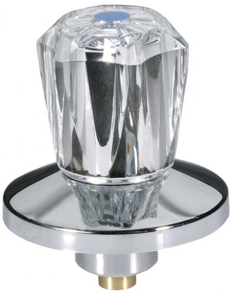 Honeywell Acrylglas Handgriff blau, f UP Ventile DN 15 DN 25