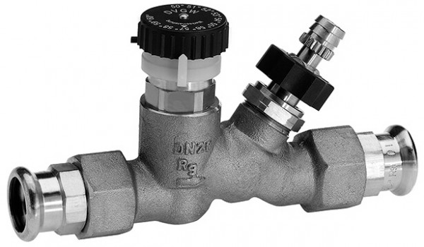ABA Zirkulationsventil QUICKTURN RG m Pressanschluss DN 15, 18mm