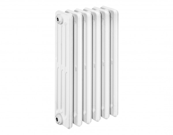 HG-TEC DIN-Gussradiator Berlin RAL 9010 27 Glieder BH 680 NA 600 BL 1620 BT 160