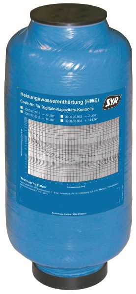SYR Kartusche für HWE, 7 Liter
