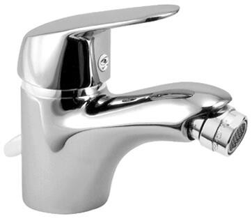 Herzbach Bidet Einlochbatterie Kappa mit Zugstangen Ablgrt chr