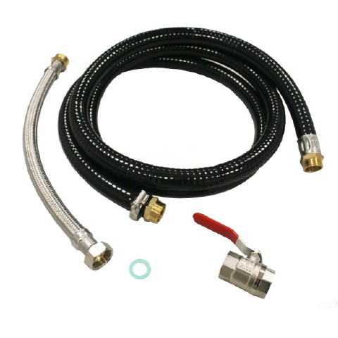 ewuaqua iWater Pumpen-Anschluss-Set 1" 3 m Anschluss-Set für selbstans. Pumpen