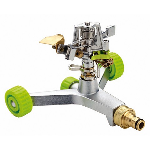 ewuaqua iWater Aquajet Wheel Impulsregner Metall mit Rädern