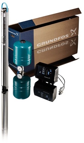 Grundfos Konstantdruck Wasserversorgungspaket mit Pumpe SQE 5-70