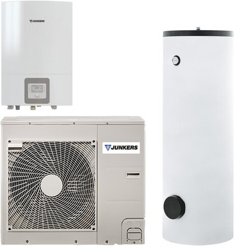 Junkers Bosch Wärmepumpen Systempaket SUPRAECO A SAS13, SAS 11 2 ASE, 11 kW, WS 300 l