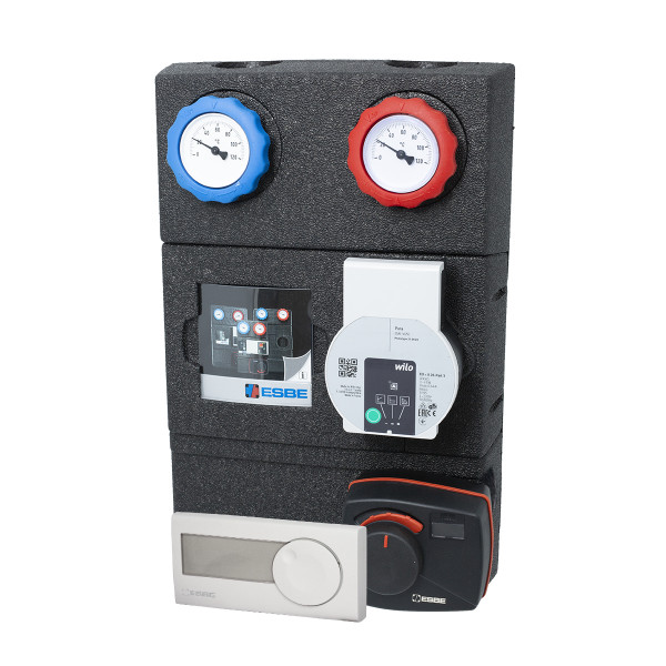 ESBE Pumpengruppe GRC241 DN25, Stellmotorregler, 8m HE-Pumpe