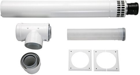 Junkers Bosch Luft /Abgasführung AZB 632/2 waagerecht, 1210mm