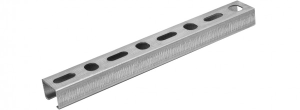 AS Montageschienen Stahl vz, 5000 mm Profil 38/40 x 2.0 mm