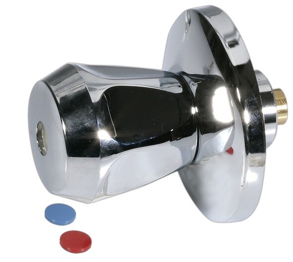 Honeywell Kunststoff Handgriff aus ABS, verchromt f DN 15 DN 25